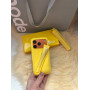 Жовтий чохол Rhode Lemontini з вбудованим бальзамом для губ — iPhone 17 Pro 